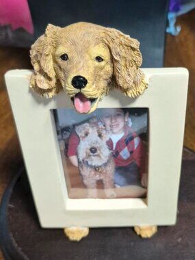Golden Retriever photo frame
